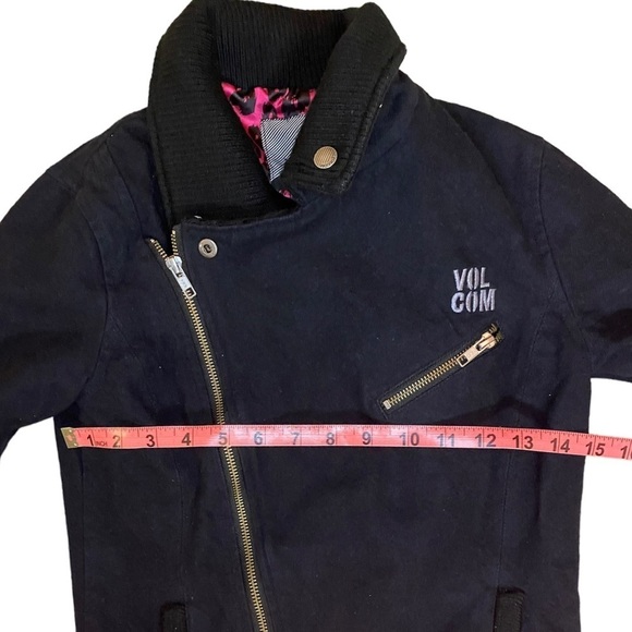 Volcom Long Sleeve Jacket with Full Zipper Size xs - Picture 3 of 6